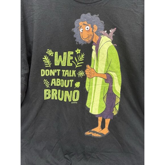 We Don’t Talk About Bruno Mens Plus Size 2XL T-Shirt Disney Encanto Graphic Tee - Picture 3 of 6